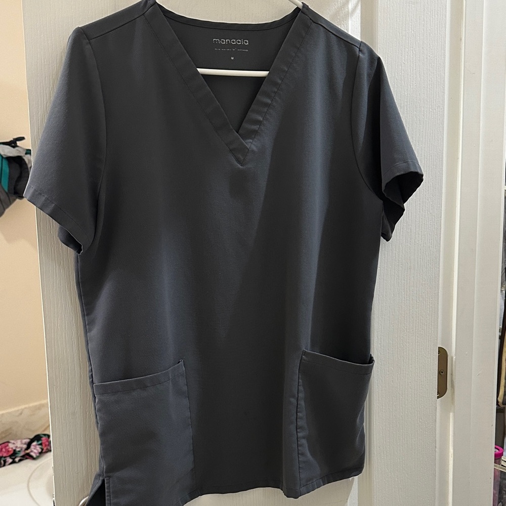 Mandala Gray Scrub Set